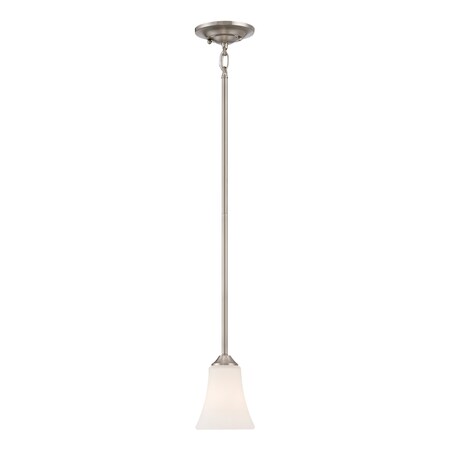 Thomas Treme 5'' Wide 1Light Mini Pendant, Brushed Nickel TC0019217